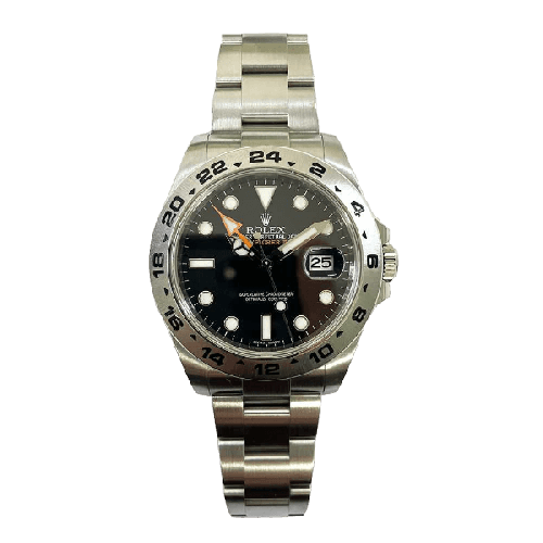 Rolex Explorer II 216570 Black Dial Aug 2014